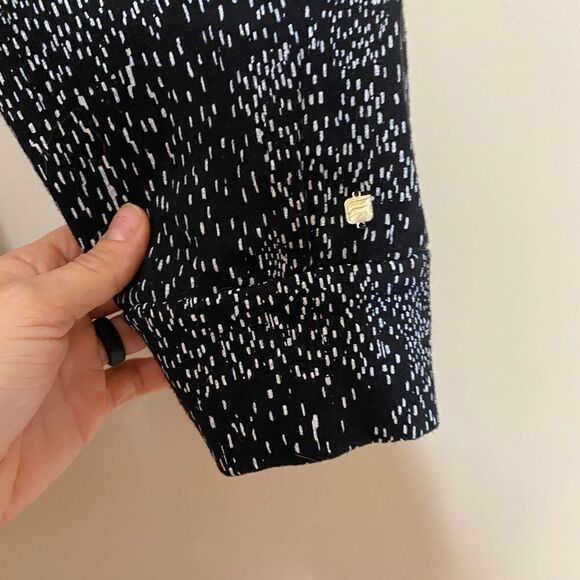 Fabletics Hamilton Speckled Crop Workout Pants - Picture 4 of 5